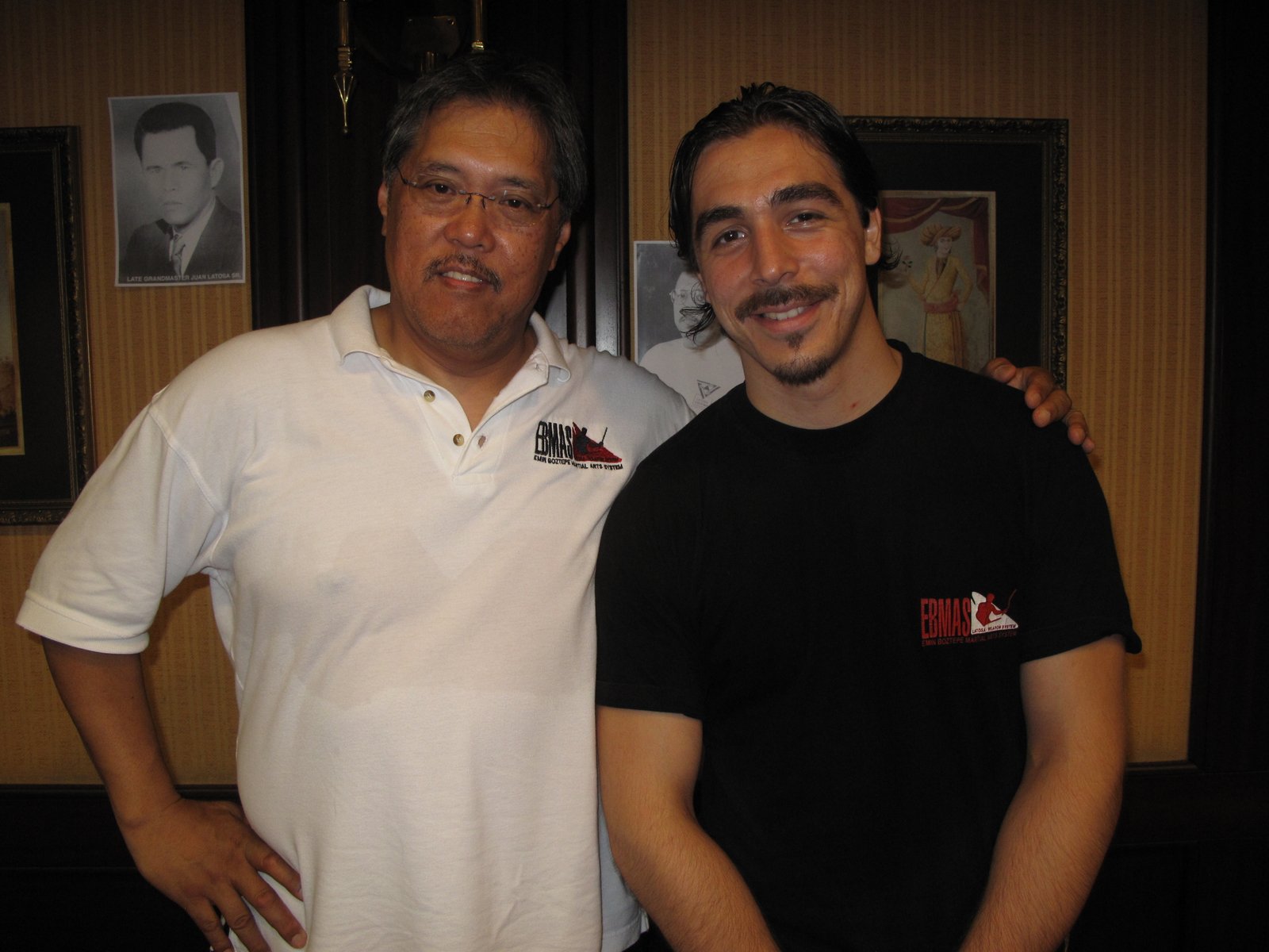 Cemil Uylukcu and GM Rene Latosa